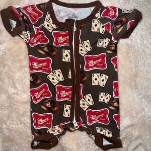 Kids Brown shortie bamboo